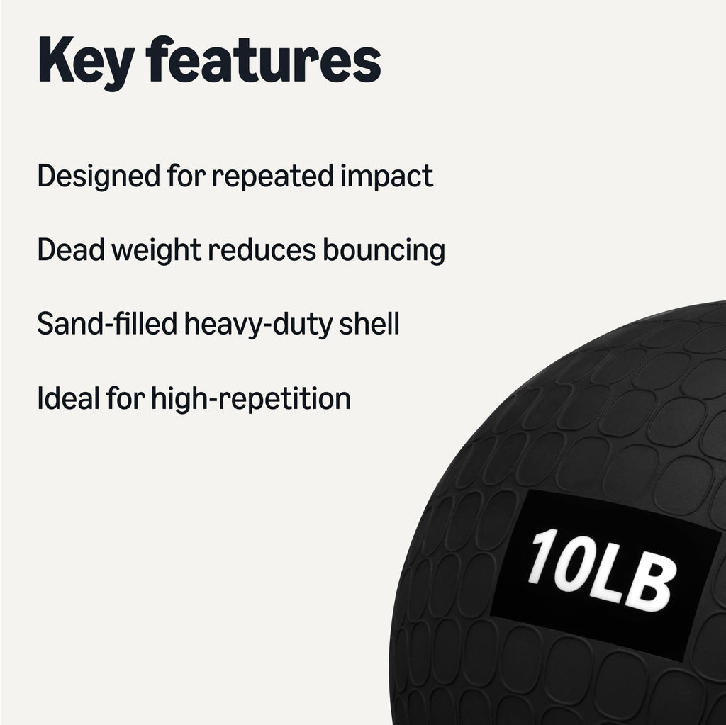 Amazon Basics Slam Medicine Balls for Exercise