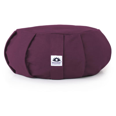 Zafu Meditation Cushion - Eclipse line - Removable Cover and Buckwheat Fill