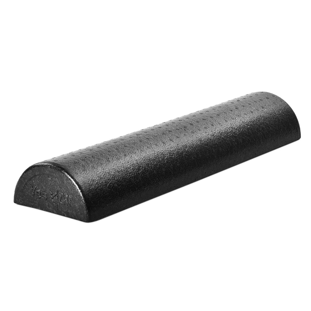 Yes4All High-Density EPP Half Round Back Roller Foam, Exercise Foam Roller for Yoga, Pilates & Stretching - 12, 18, 24, 36 inch
