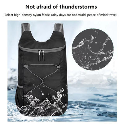 16L Lightweight Foldable Hiking-Backpack Small Packable-Daypack For Travel,Ultralight Water-Resistant Gym Bag Men Women Easy Carry-on (Royal Blue)