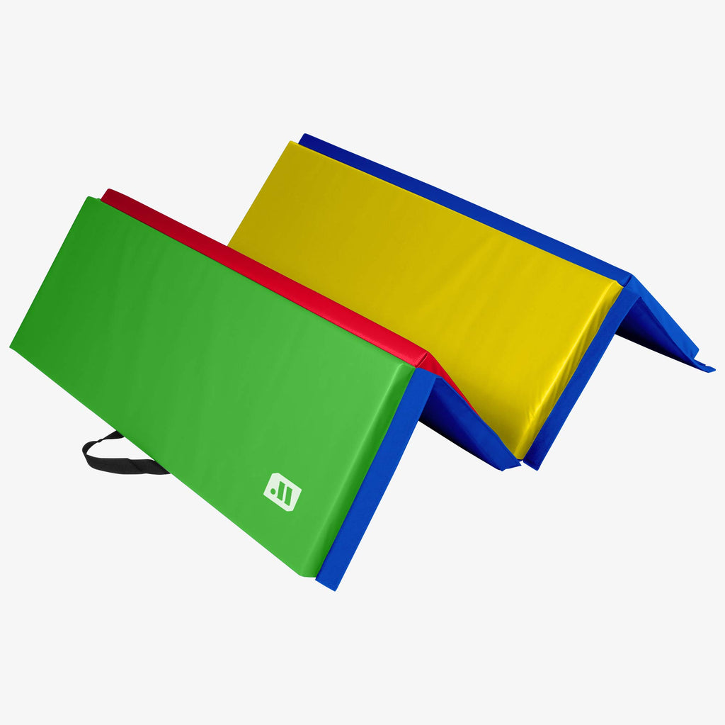 We Sell Mats - 4 ft x 6 ft x 2 - Personal Fitness & Exercise Mat for Home Workout - Lightweight and Folds for Carrying – All Purpose Gym Mat – Thick Mat for Yoga, Pilates, Stretches, Floor Exercises