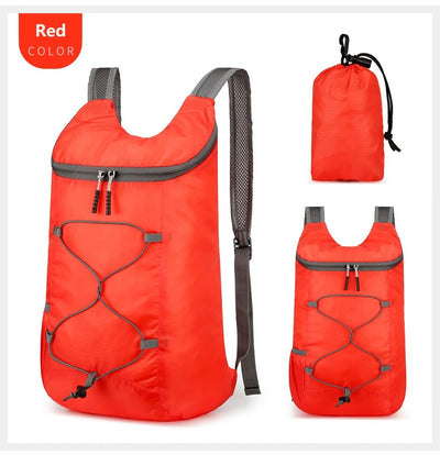 16L Lightweight Foldable Hiking-Backpack Small Packable-Daypack For Travel,Ultralight Water-Resistant Gym Bag Men Women Easy Carry-on (Royal Blue)