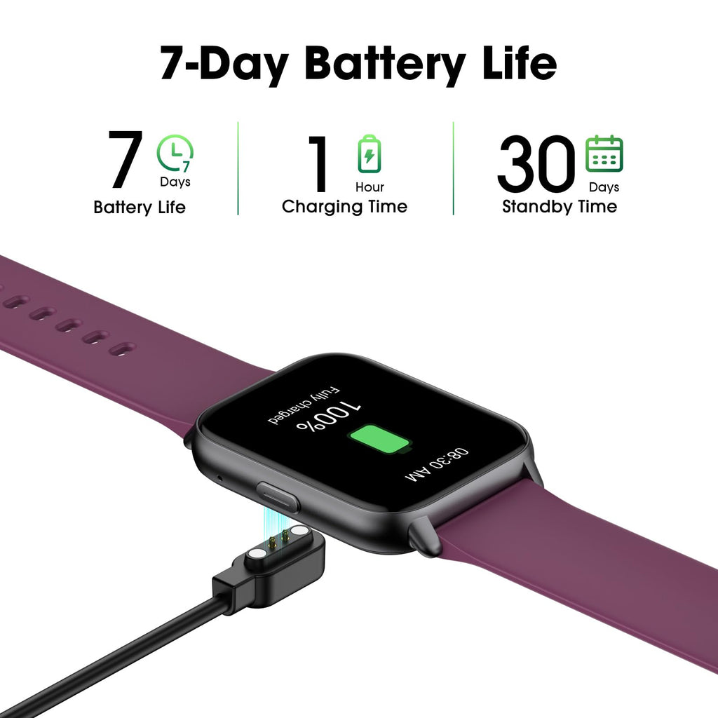 EURANS Smart Watch No App/Phone Required, Long Battery Life Fitness Tracker Watch,HD Screen, Waterproof Activity Tracker with Step Counter for Walking, Pedometer, Calories Tracker for Men Women