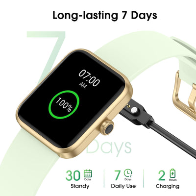 Smart Watch for Women Men, Fitness Tracker Watch with Heart Rate Monitor, Sleep, Blood Oxygen Tracker, 5ATM Waterproof Smartwatch Sports Watch Compatible with Android iOS Phones Step Calories Counter