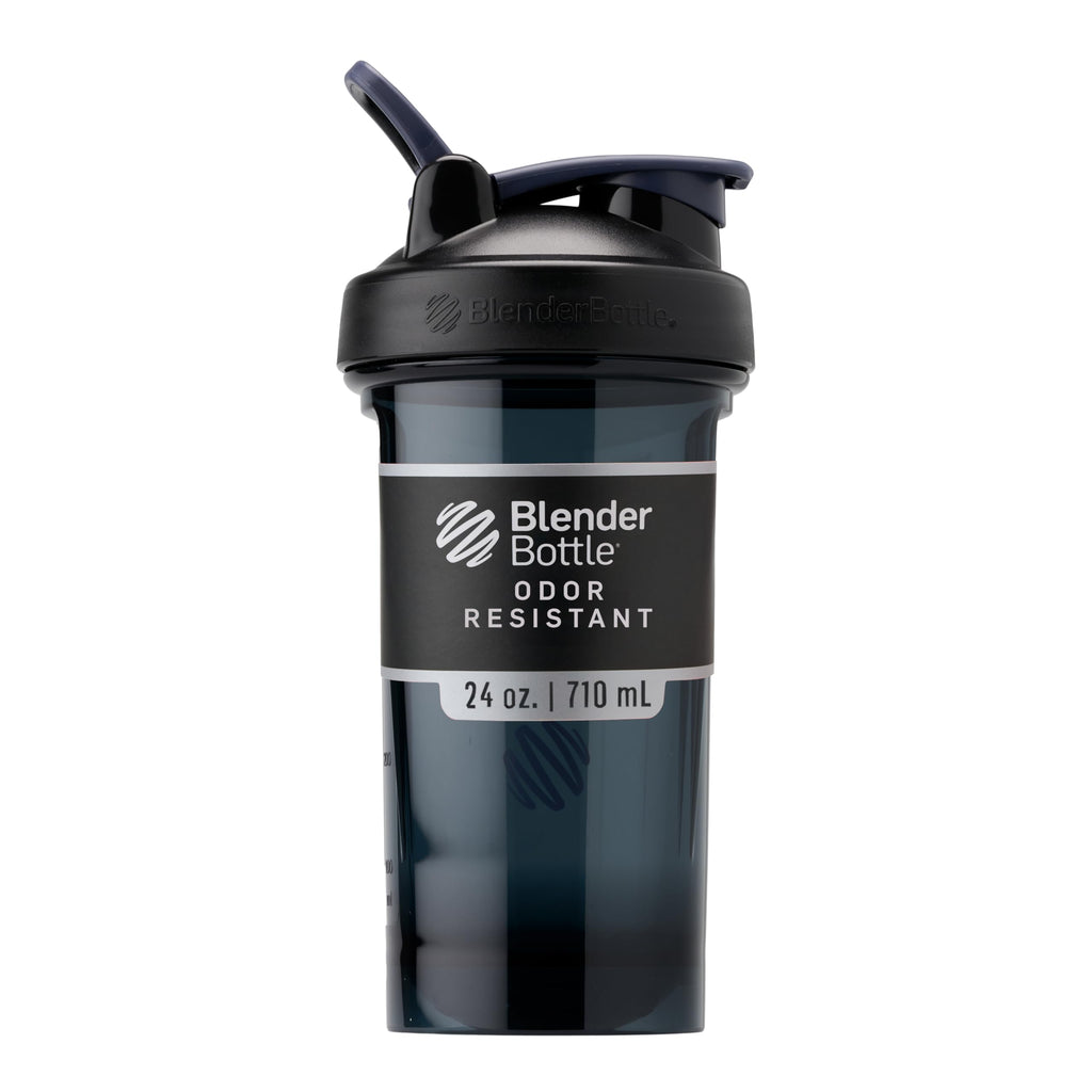 BlenderBottle Shaker Bottle Pro Series Perfect for Protein Shakes and Pre Workout, 28-Ounce, Black