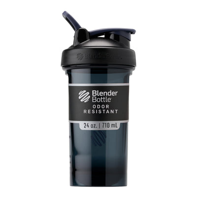 BlenderBottle Shaker Bottle Pro Series Perfect for Protein Shakes and Pre Workout, 28-Ounce, Black