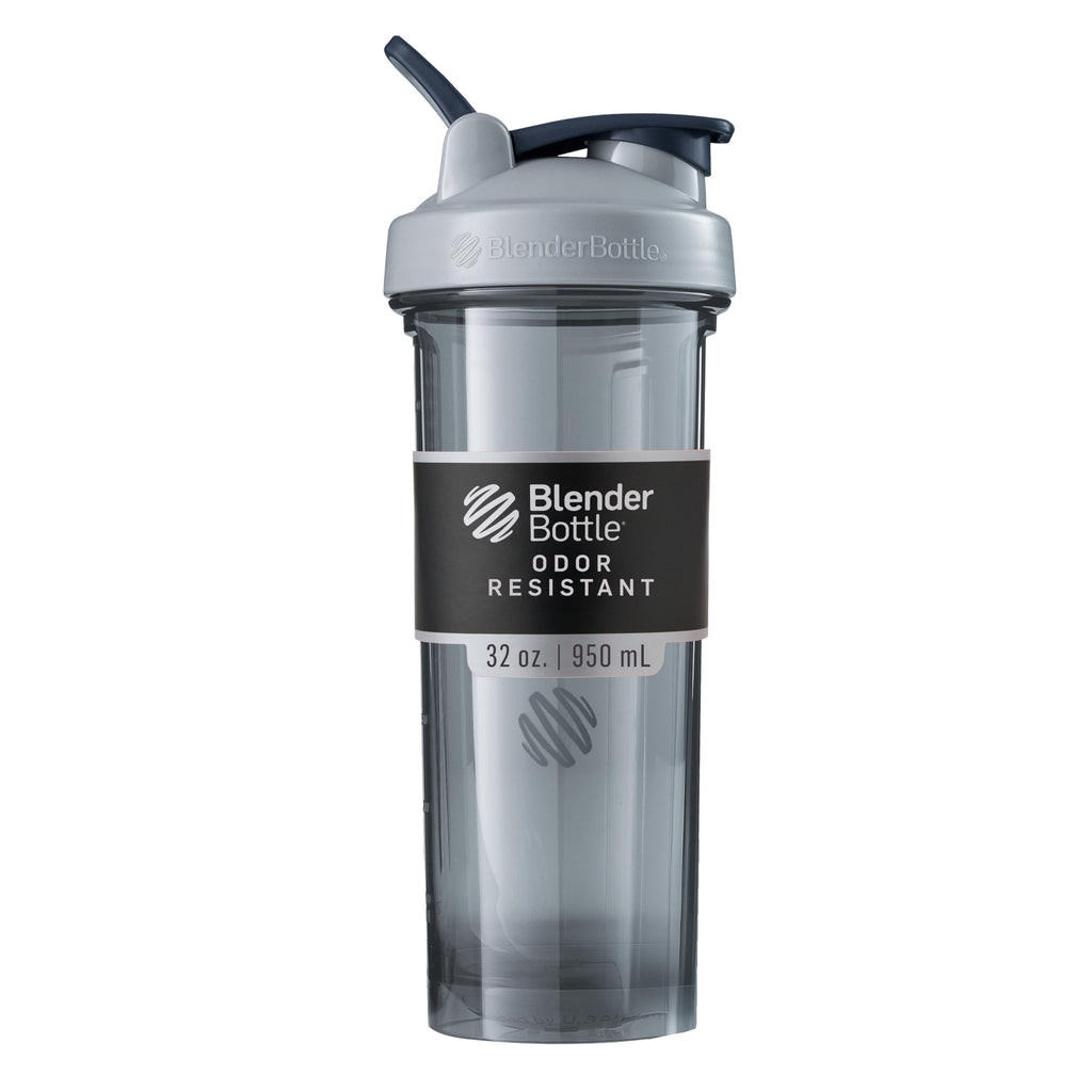 BlenderBottle Shaker Bottle Pro Series Perfect for Protein Shakes and Pre Workout, 28-Ounce, Black