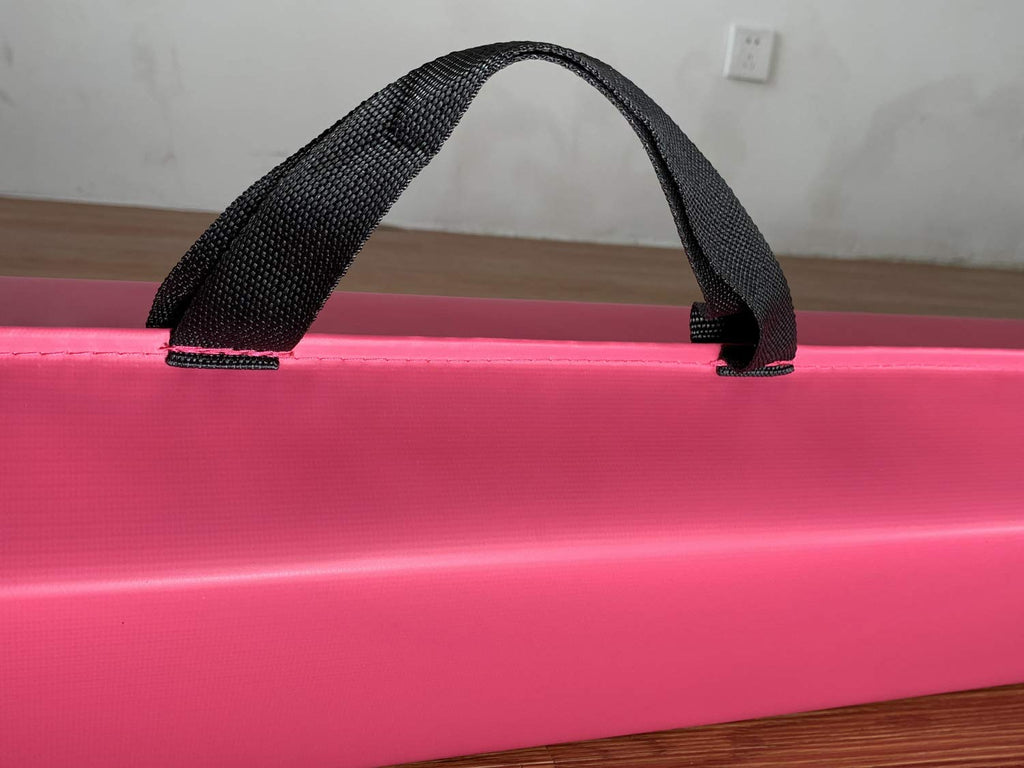 MARFULA Balance Beam - Folding Floor Gymnastics Equipment for Kids, Non Slip Base - 6 FT to 10 FT for Home Gym Use