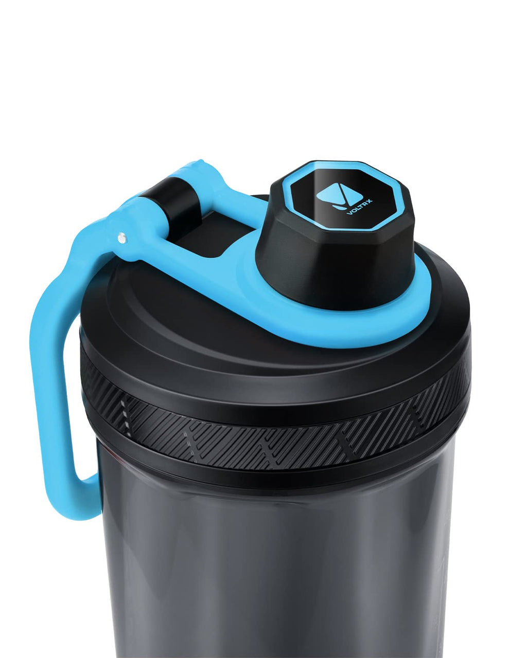 VOLTRX Electric Protein Shaker Bottle - USB Rechargeable Mixer Cup for Shakes and Meal Replacements, BPA-Free Tritan, 24oz