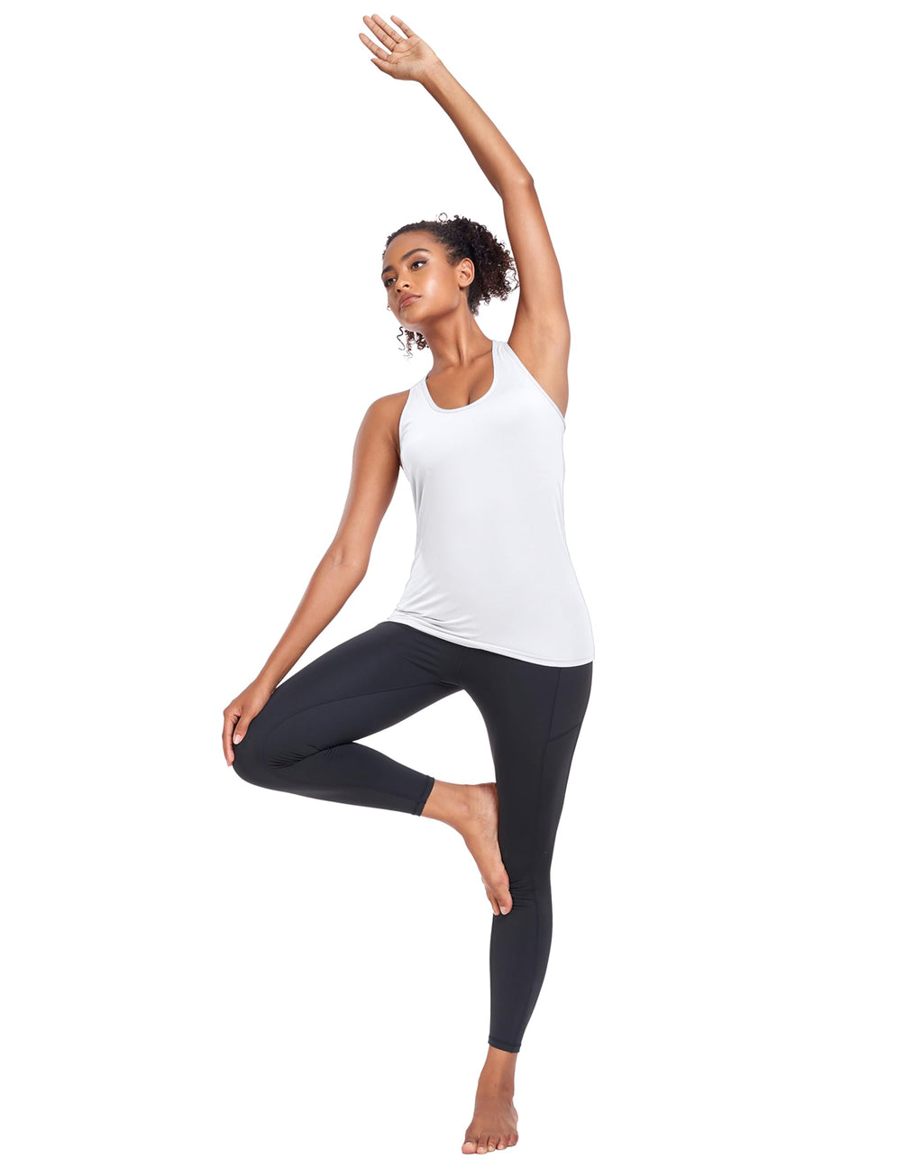 6 or 5 Pack Workout Tank Tops for Women, Athletic Racerback Sports Tank Tops, Compression Sleeveless Dry Fit Shirts