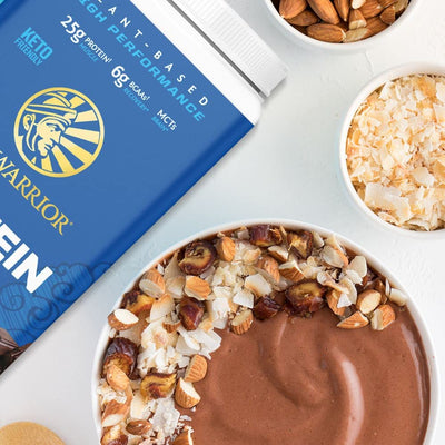 Organic Plant Based Protein Powder | Vegan Organic Protein Powder Vanilla Flavored with BCAA Amino Acids & Hemp Seed Pea Blend | Non-GMO Soy Dairy Filler & Gluten Free (Vanilla, 32 Servings)