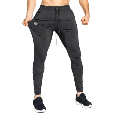 BROKIG Mens Lightweight Gym Jogger Pants,Men's Workout Sweatpants with Zip Pocket