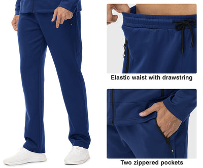 Rdruko Men's Track Sweat Suits 2 Piece Set Sweatsuits Tracksuits Jogging Workout Gym Athletic Suits with Hood