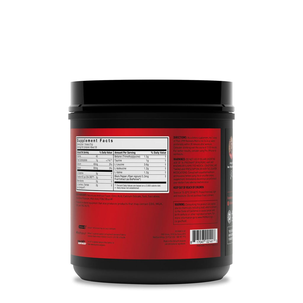 JYM Supplement Science Post JYM Active Matrix Mandarin Orange Amino Recovery Powder Pure Creatine HCL, BCAA’s, Glutamine, Carnitine, Betaine, Taurine for Strength, Repair, Performance 30 Servings