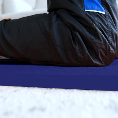 Hatha Yoga 4/5 inch TPE Yoga Mat Fitness & Exercise Mats Large Size 72"L x 32"W Non-Slip Anti-Tear For Women Men