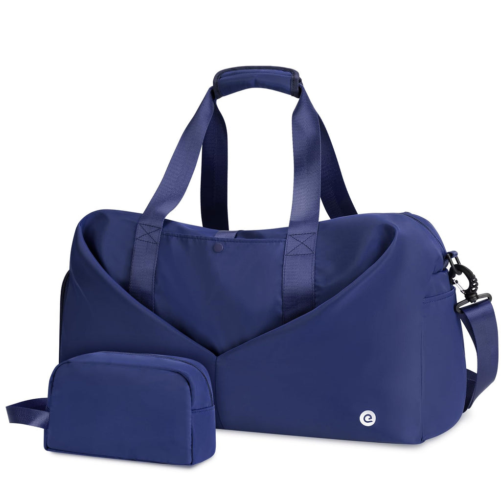 Ceneda 20" Gym Bag for Women with Wet Pocket & Shoe Compartment, Lightweight Duffel Waterproof Carry On Duffle for Travel, Yoga, Overnight (Green)