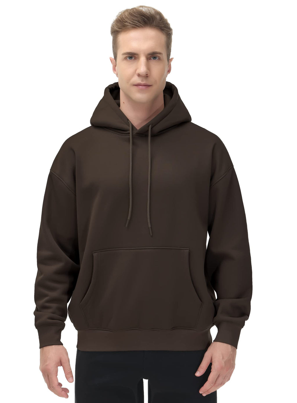 THE GYM PEOPLE Men's Fleece Pullover Hoodie Loose Fit Ultra Soft Hooded Sweatshirt With Pockets