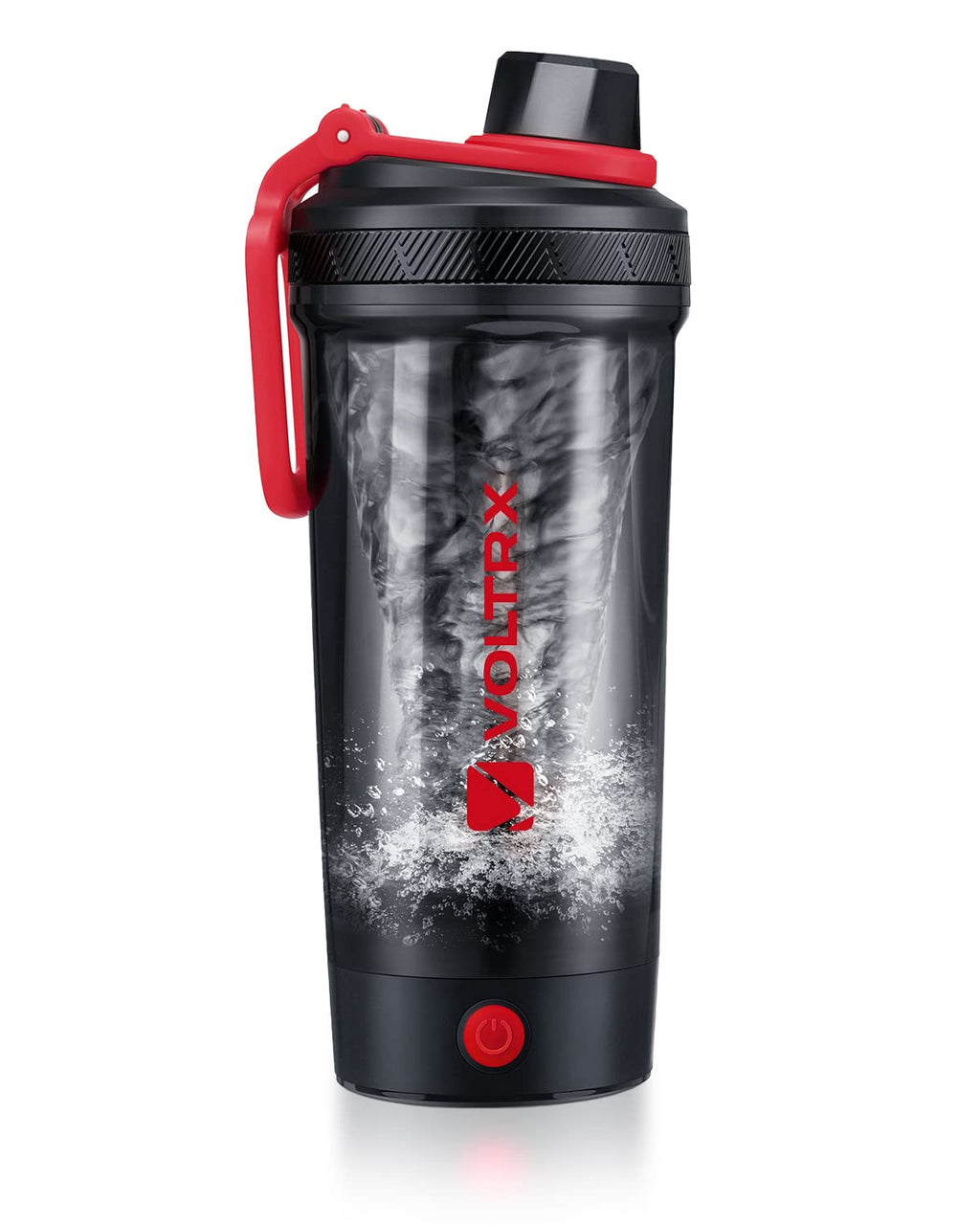 VOLTRX Electric Protein Shaker Bottle - USB Rechargeable Mixer Cup for Shakes and Meal Replacements, BPA-Free Tritan, 24oz