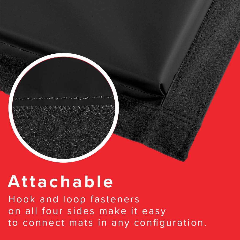 We Sell Mats - 4 ft x 6 ft x 2 - Personal Fitness & Exercise Mat for Home Workout - Lightweight and Folds for Carrying – All Purpose Gym Mat – Thick Mat for Yoga, Pilates, Stretches, Floor Exercises