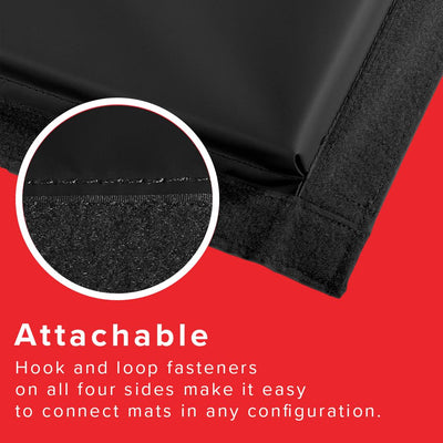 We Sell Mats - 4 ft x 6 ft x 2 - Personal Fitness & Exercise Mat for Home Workout - Lightweight and Folds for Carrying – All Purpose Gym Mat – Thick Mat for Yoga, Pilates, Stretches, Floor Exercises