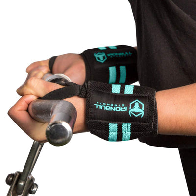 Women Wrist Wraps with Thumb Loops - 12" Professional Grade - Wrist Support Brace and Compression for Cross Training, Weight Lifting, Powerlifting, Strength Training