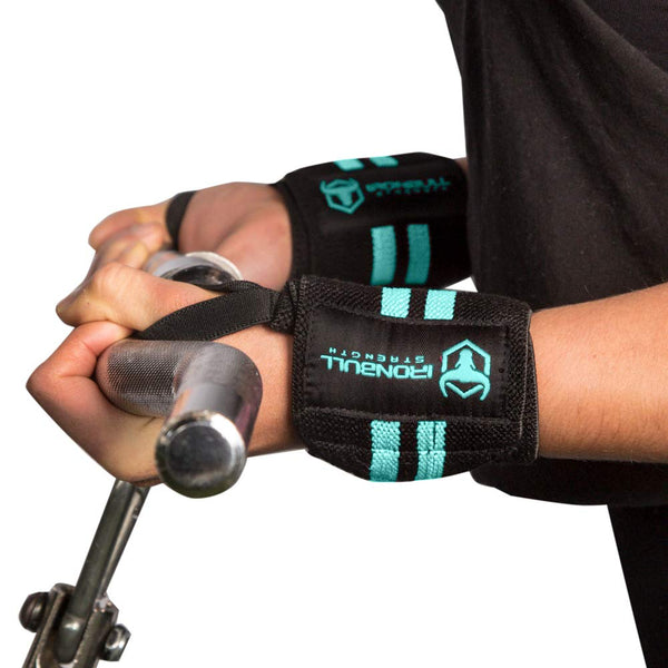 Women Wrist Wraps with Thumb Loops - 12" Professional Grade - Wrist Support Brace and Compression for Cross Training, Weight Lifting, Powerlifting, Strength Training