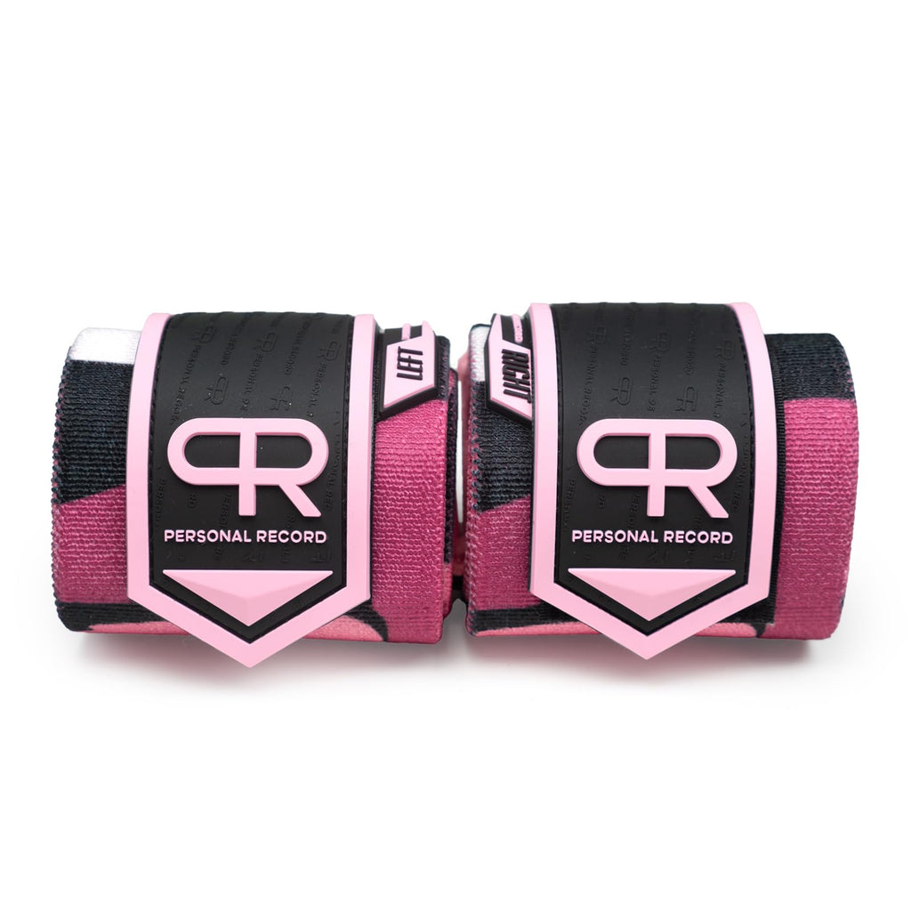 Heavy Duty Premium Wrist Wraps, More Elasticity, Reinforced Stitching, Extra Wide Strap, Strong Thumb Loop, Larry Wheels Weightlifting Wraps