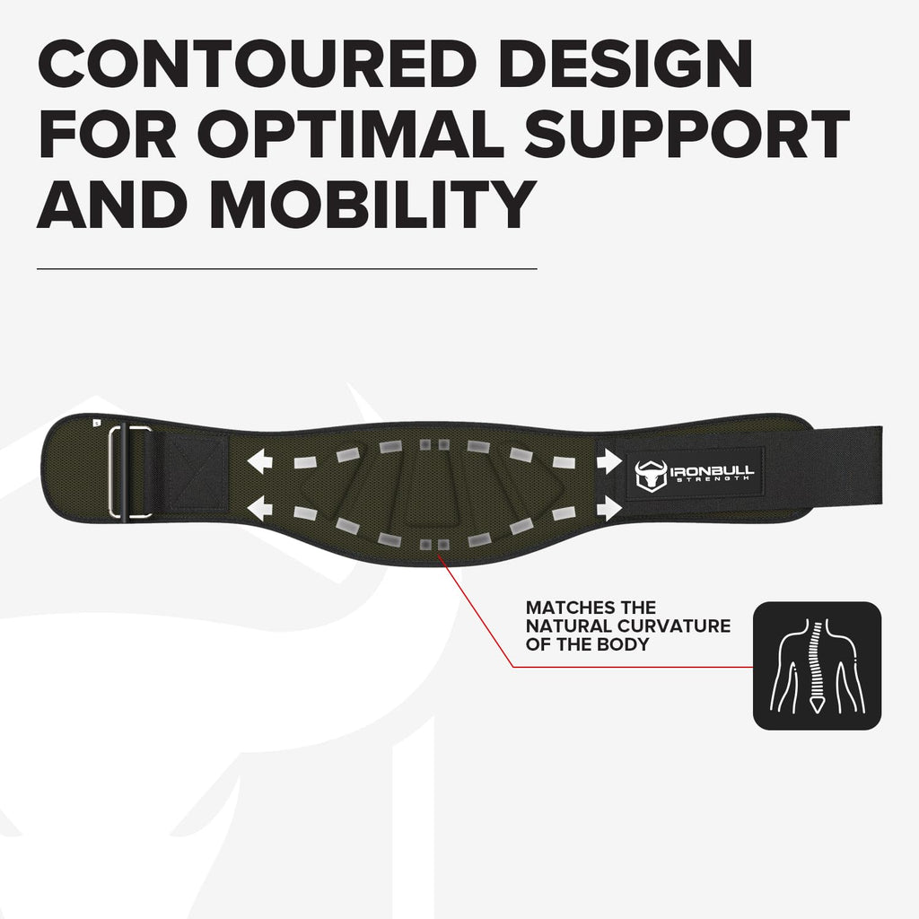 Weightlifting Belt For Men and Women - 6 Inch Auto-Lock Weight Lifting Back Support, Workout Back Support for Lifting, Fitness, Cross Training and Powerlifitng