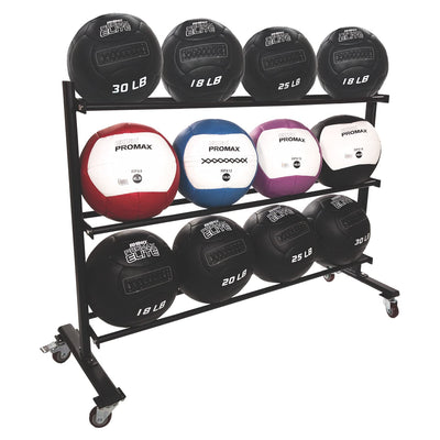 Champion Sports Rhino Slam Ball, 4-30 lb. Non-Slip Grip, Weightlifting, Crossfit, Home Gym, Fitness, 14" Diameter Balls, Optional Storage Rack/Tree Sold Separately