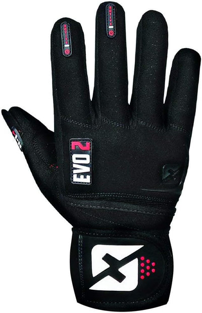 skott Evo 2 Weightlifting Gloves with Integrated Wrist Wrap Support-Double Stitching for Extra Durability-Get Ripped with The Best Body Building Fitness and Exercise Accessories