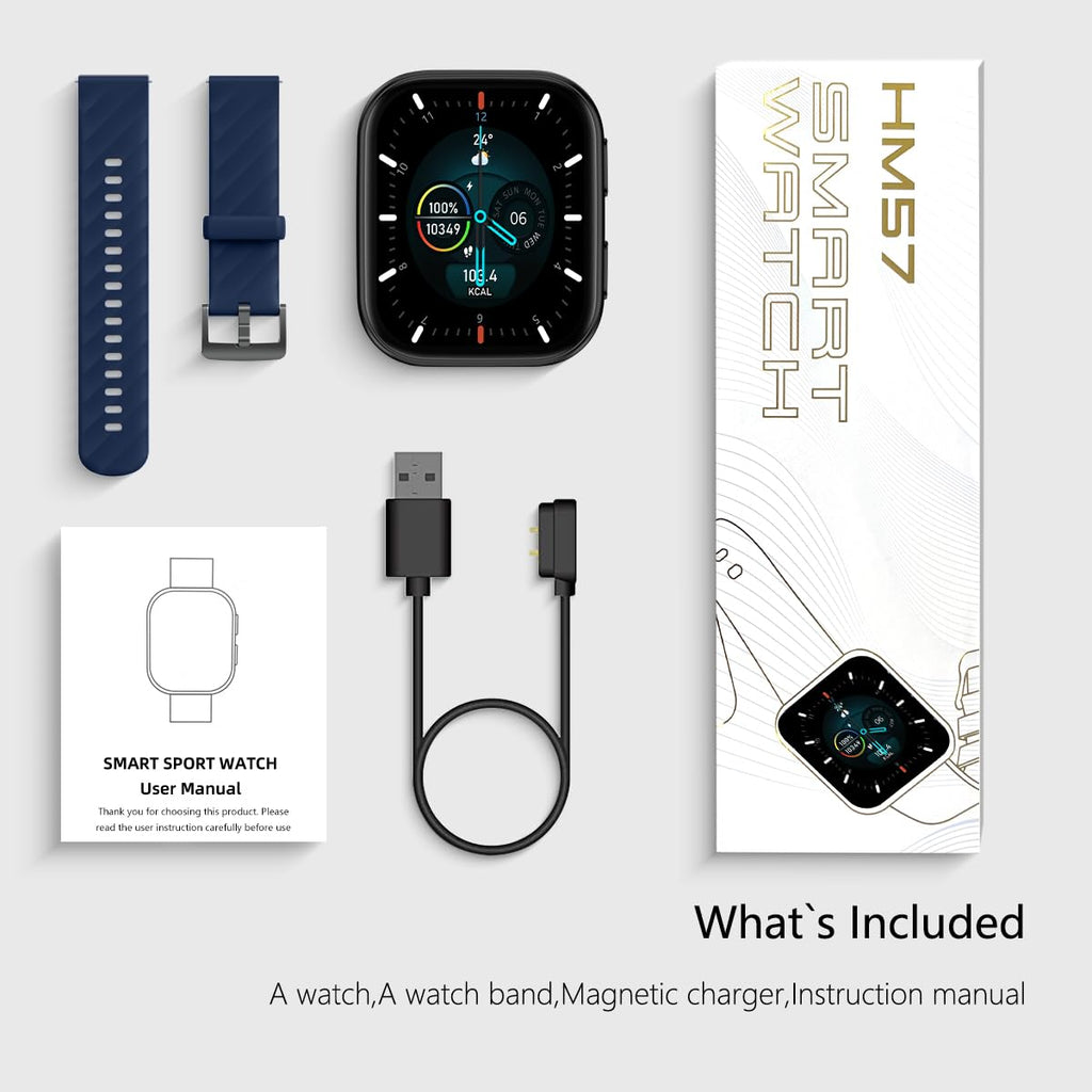 FITVII Health & Fitness Tracker (Answer/Make Calls), Smart Watch with 24/7 Heart Rate and Blood Pressure, Sleep Tracking, Blood Oxygen Monitor, 120+ Sport Modes Activity Tracker for Women Men