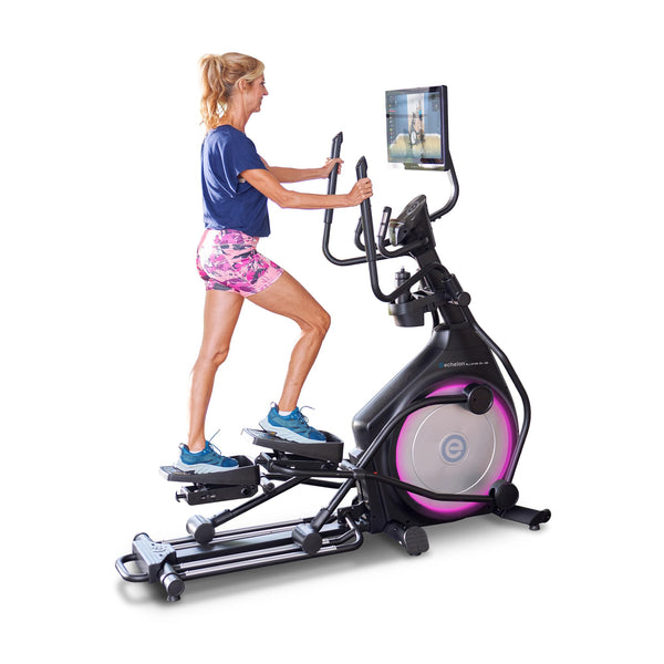 Echelon Ellipse Series – Light Commercial-Grade Ellipticals for Full-Body, Low-Impact Cardio with 32 Resistance Levels, 15 Incline Levels, 20” Stride, and 325 LB Weight Capacity