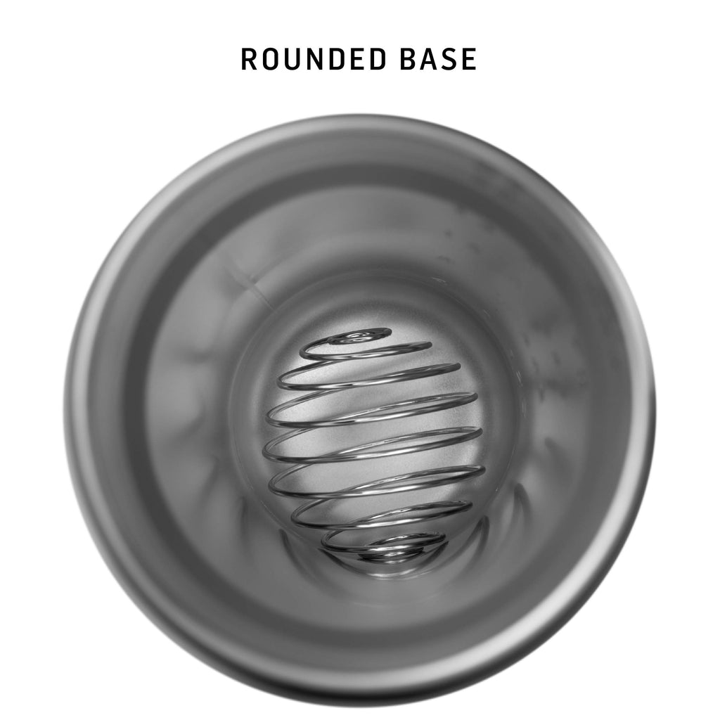 BlenderBottle Superman Strada Shaker Cup Insulated Stainless Steel Water Bottle with Wire Whisk, 24-Ounce, Man of Steel - Blue