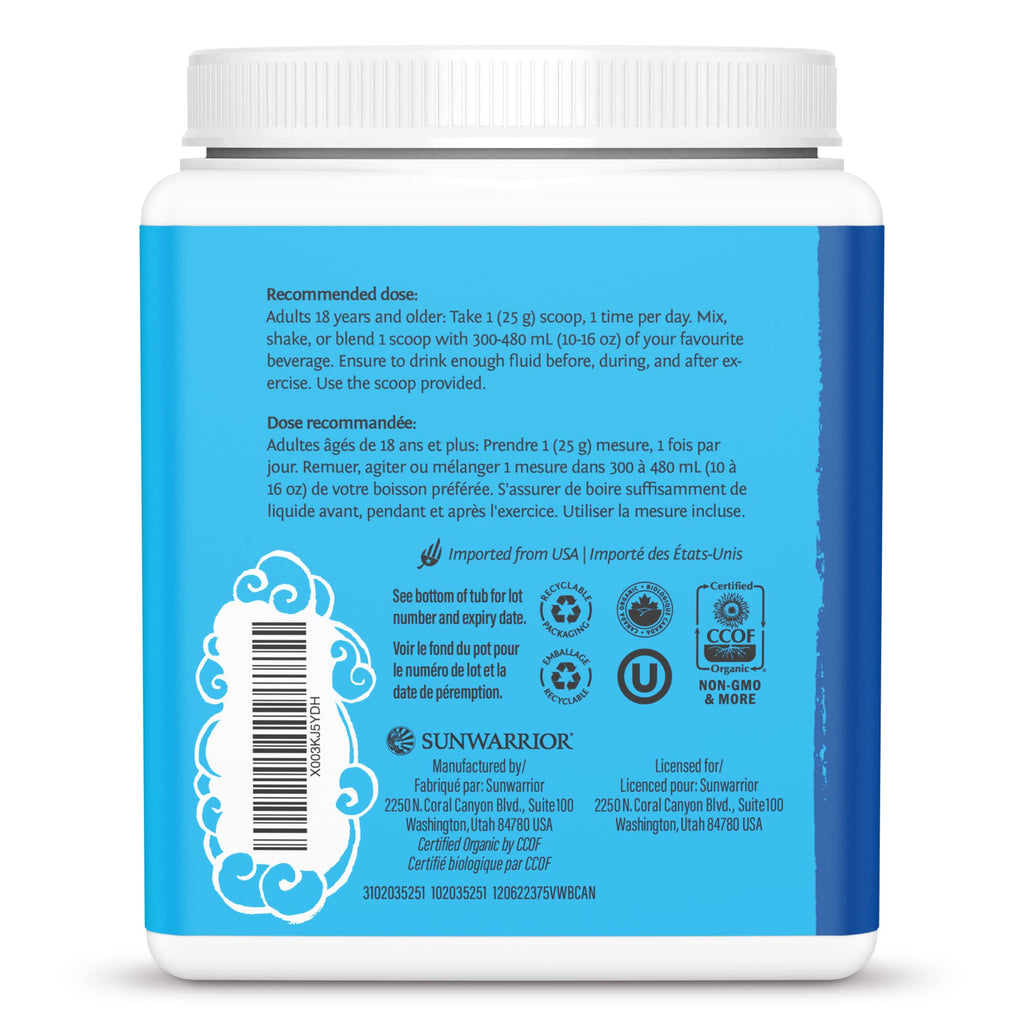 Organic Plant Based Protein Powder | Vegan Organic Protein Powder Vanilla Flavored with BCAA Amino Acids & Hemp Seed Pea Blend | Non-GMO Soy Dairy Filler & Gluten Free (Vanilla, 32 Servings)