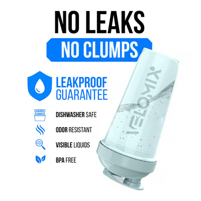 VELOMIX -6 PACK- 28 oz Protein Shaker Bottle for Protein Mixes - 6x Wire Whisk | Leak Proof Shaker Cups for Protein Shakes | Protein Shaker Bottle Pack | Protein Shake Cup (Earth Tones Collection)