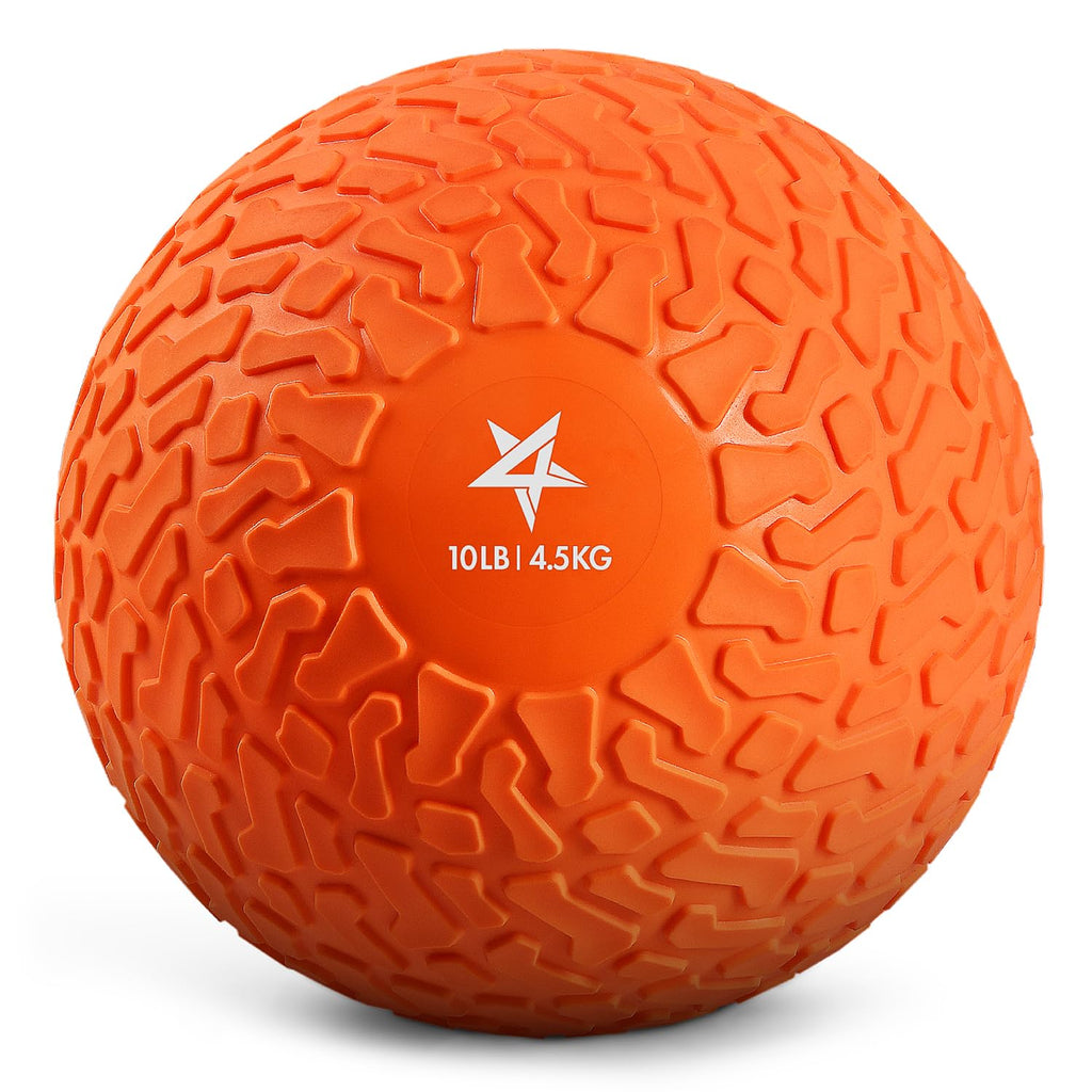 Yes4All Slam Balls, 10-40lb Weighted Ball Weight, Durable PVC Sand Filled Workout Dynamic Slam Ball for Core Strengthen