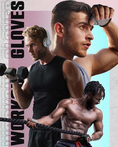 VINSGUIR Workout Gloves for Women and Men, Breathable Weight Lifting Gloves for Gym Exercise, Fitness, Training, and Cycling, with Excellent Grip and Cushion Pads
