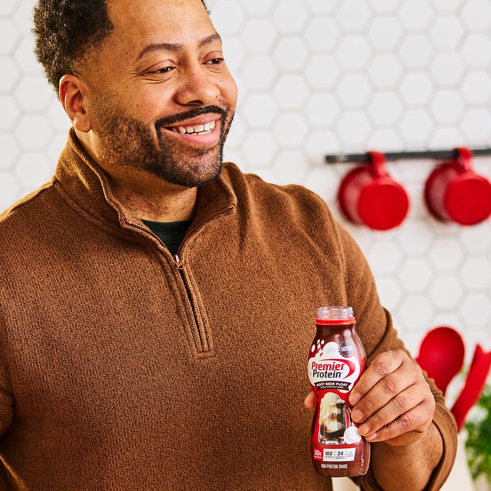 Premier Protein Shake, Chocolate, 30g Protein 1g Sugar 24 Vitamins Minerals Nutrients to Support Immune Health, 11.5 fl oz (Pack of 12)