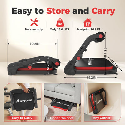 Ab Machine,Sit Up Exercise Equipment& Core Machine, Workout Equipment,Adjustable Ab Trainer with 3 Resistance Levels and Removable Auxiliary Handle,Home Gym Fitness Equipment for All Ages