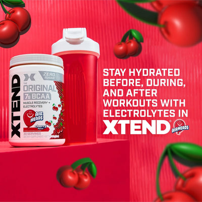 Xtend Original BCAA Powder 7g BCAA and 2.5g L-Glutamine, Sugar Free Post Workout Muscle Recovery Drink with Amino Acids for Men & Women, 30 Servings