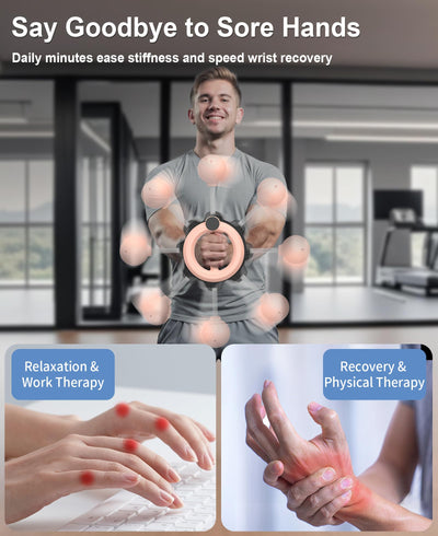 Arm Workout for Men and Women, 360° Hand-Crank Forearm Trainer, Chest Trainer,Shoulders and Arm Muscle Training Fitness Equipment, Home Workout Equipment and Gym Workouts