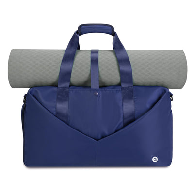 Ceneda 20" Gym Bag for Women with Wet Pocket & Shoe Compartment, Lightweight Duffel Waterproof Carry On Duffle for Travel, Yoga, Overnight (Green)