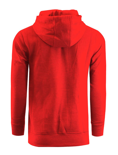 SCREENSHOT Sports Men's Gym Workout Full-Zip Hooded Active Sweatshirt