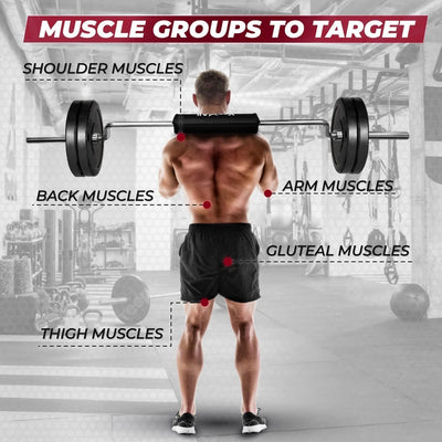 Yes4All Multi Grip Barbell & Cable Attachment - Swiss Bar, American Bar for Greater Range of Motion, with 2 Collars, Fits Olympic Weight Plates - Home Gym & Support Pressing, Lifting & Curls