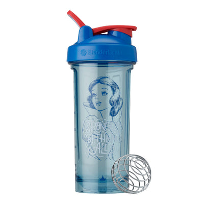 BlenderBottle Disney Princess Shaker Bottle Pro Series, Perfect for Protein Shakes and Pre Workout, 28-Ounce, Belle