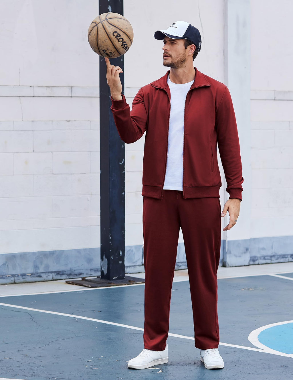 COOFANDY Men's Tracksuits Casual Sweatsuit 2 Piece Full Zip Athletic Jogging Suit Sets Sport Sweat Suit