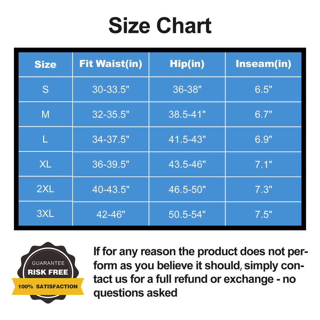 Roadbox Compression Shorts for Men, 3 Pack Athletic Workout Underwear, Running Gym Spandex Base Layer Boxer Briefs