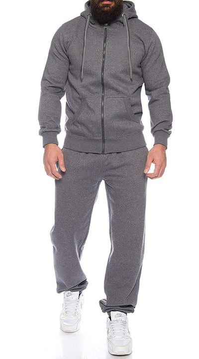 COOFANDY Sweatsuits for Men 2 Piece tracksuit Sets Full Zip Hoodie Sweatpants for Men Casual Sports Jogging Suits S-4XL
