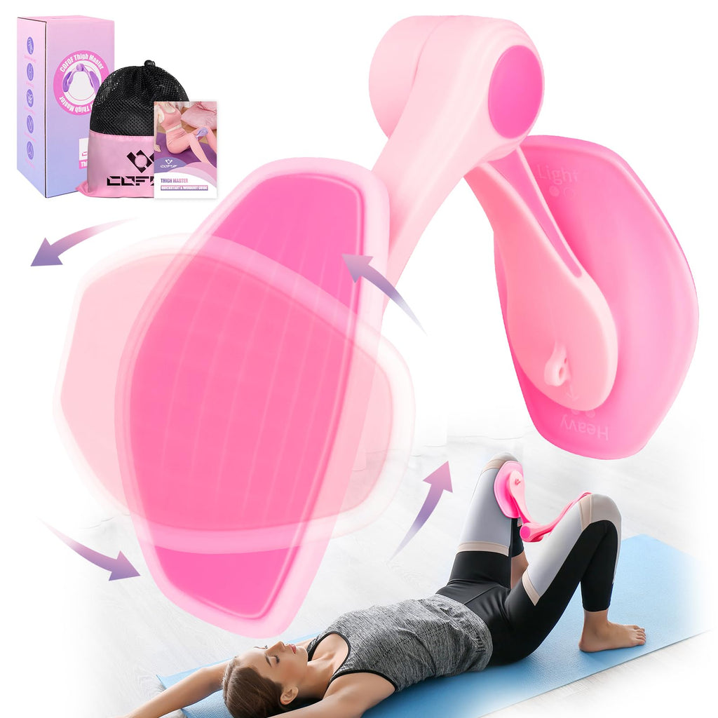 Thigh Master Thigh Exerciser for Women, Enhanced Resistance Hip and Pelvis Trainer, Inner Thigh Exercise Equipment Kegel Exercise Products for Women Home Gym