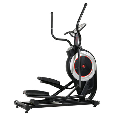 Sunny Health & Fitness Elliptical Trainer Machine w/Built-in Pulse Sensor, Low Impact Cardio Exerciser & Full-Body Cross Training for Home, Optional Free SunnyFit App Link & Electric w/300LB Load